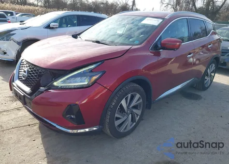 2019 Nissan Murano Sl from USA, damaged, VIN 5N1AZ2MS3KN105862